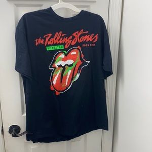 Rolling Stones no filter Concert t shirt XL Short sleeve black